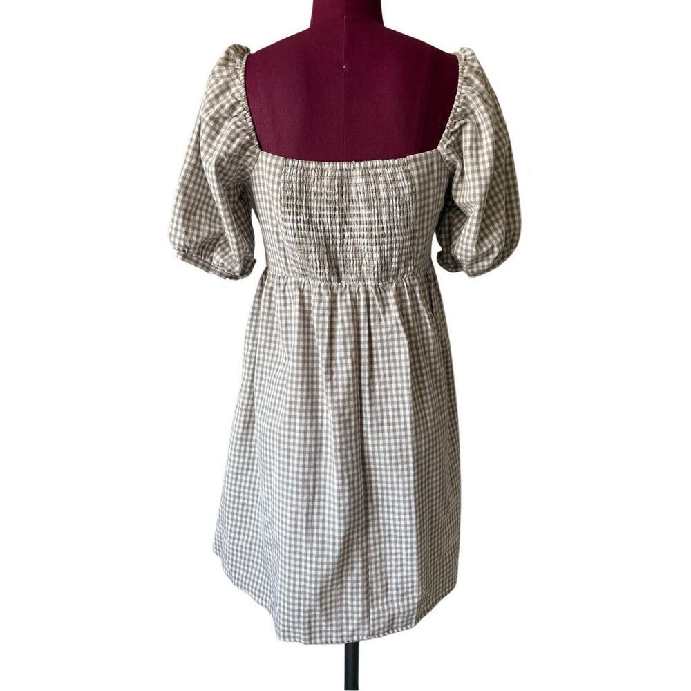 Tuckernuck Pomander Place Beachwood Gingham Abigail Dress size S Mini - Picture 4 of 12